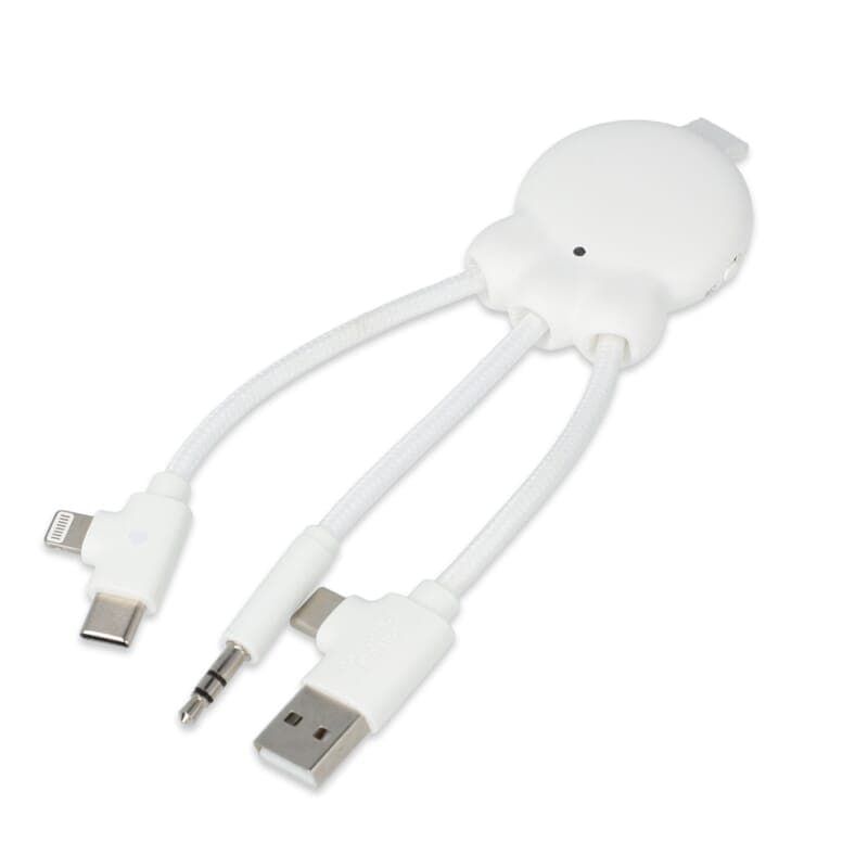 Xoopar OctopusFly Audio Transmitter : Blanc