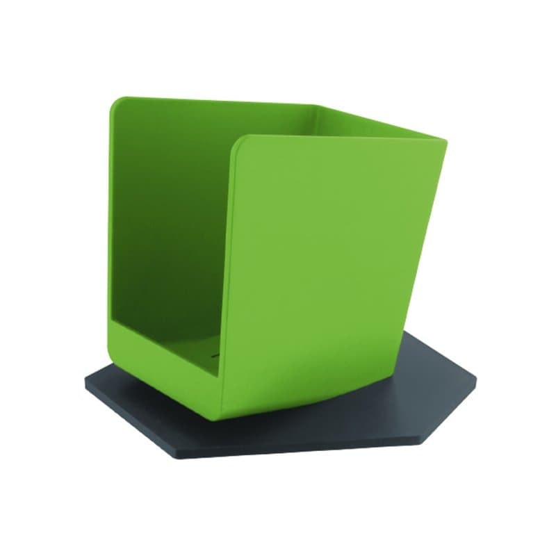 Porte papier pop chic, coloris Vert