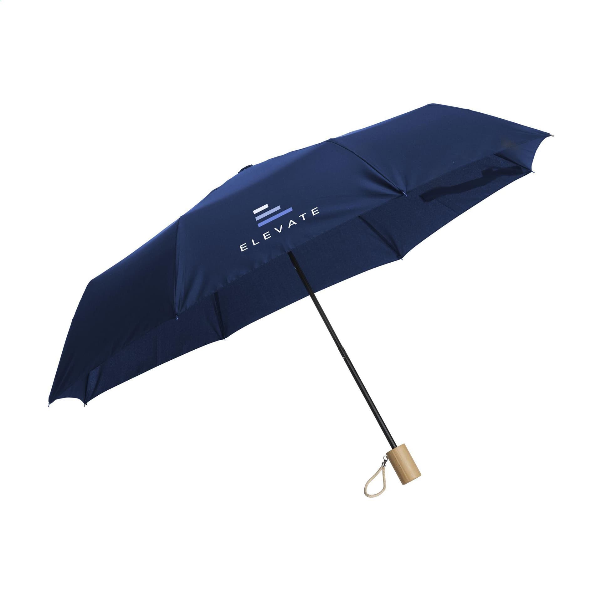 Mini Umbrella RCS RPET parapluie pliable 21 inch, coloris Bleu foncé
