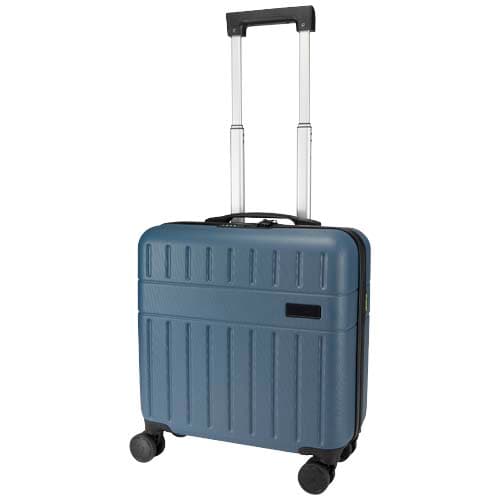 Valise ordinateur 16 pouces 30 L personnalisée, coloris Bleu hale