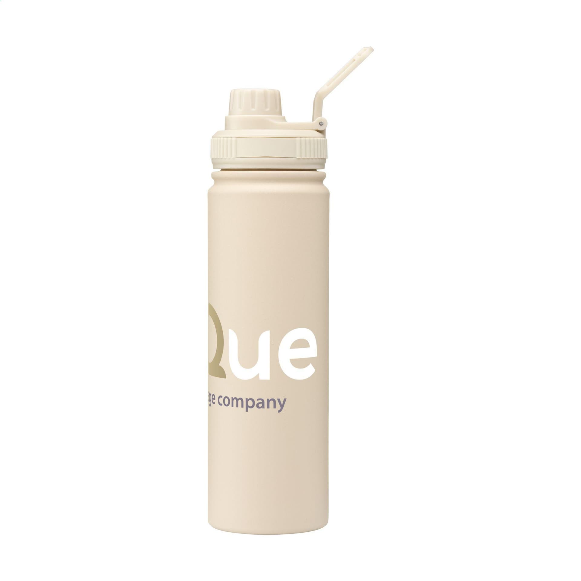 Tappo Bottle RCS Stainless Steel 800 ml single wall, coloris Beige