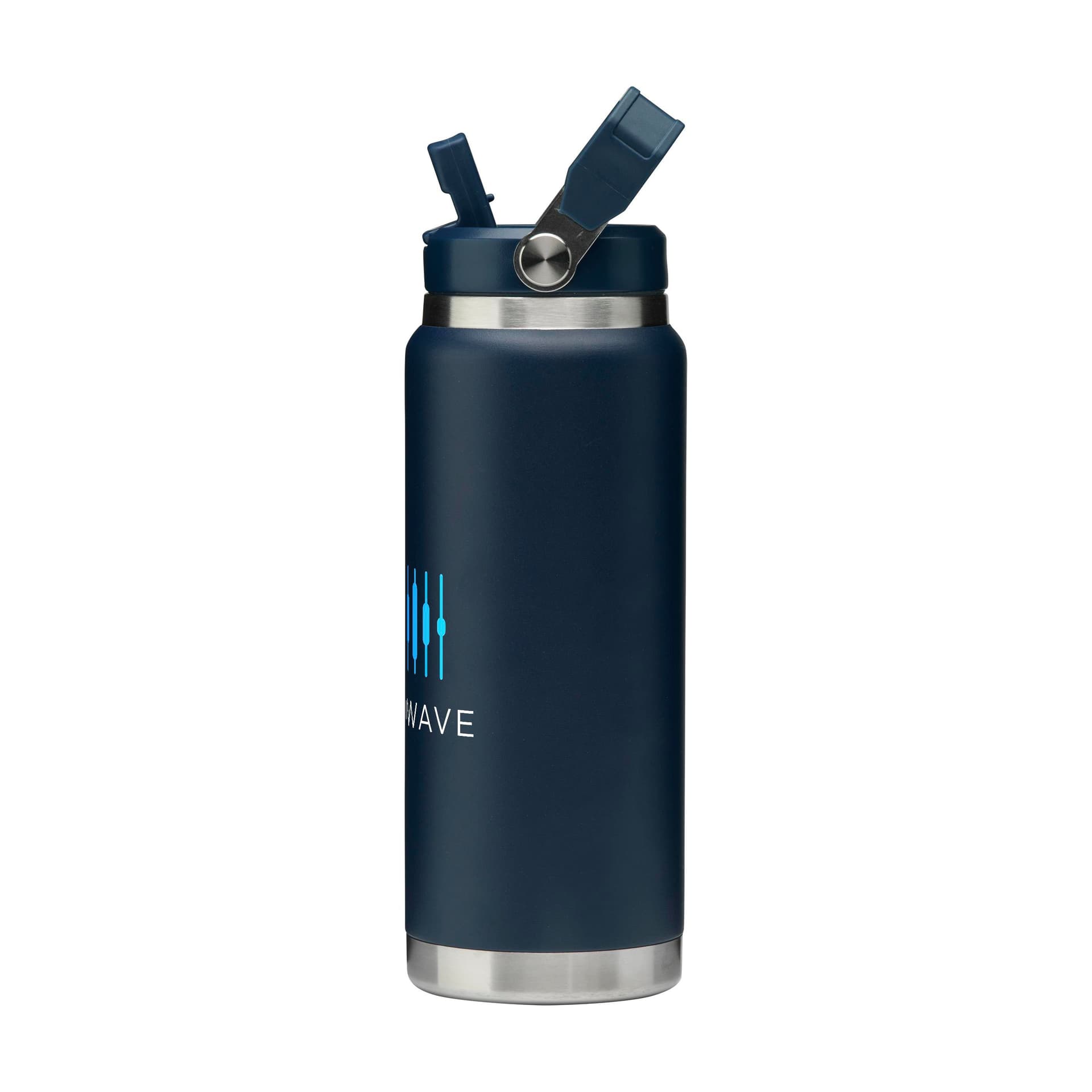 AnthronSquare RCS Steel Flask 900 ml bouteille, coloris Bleu marine