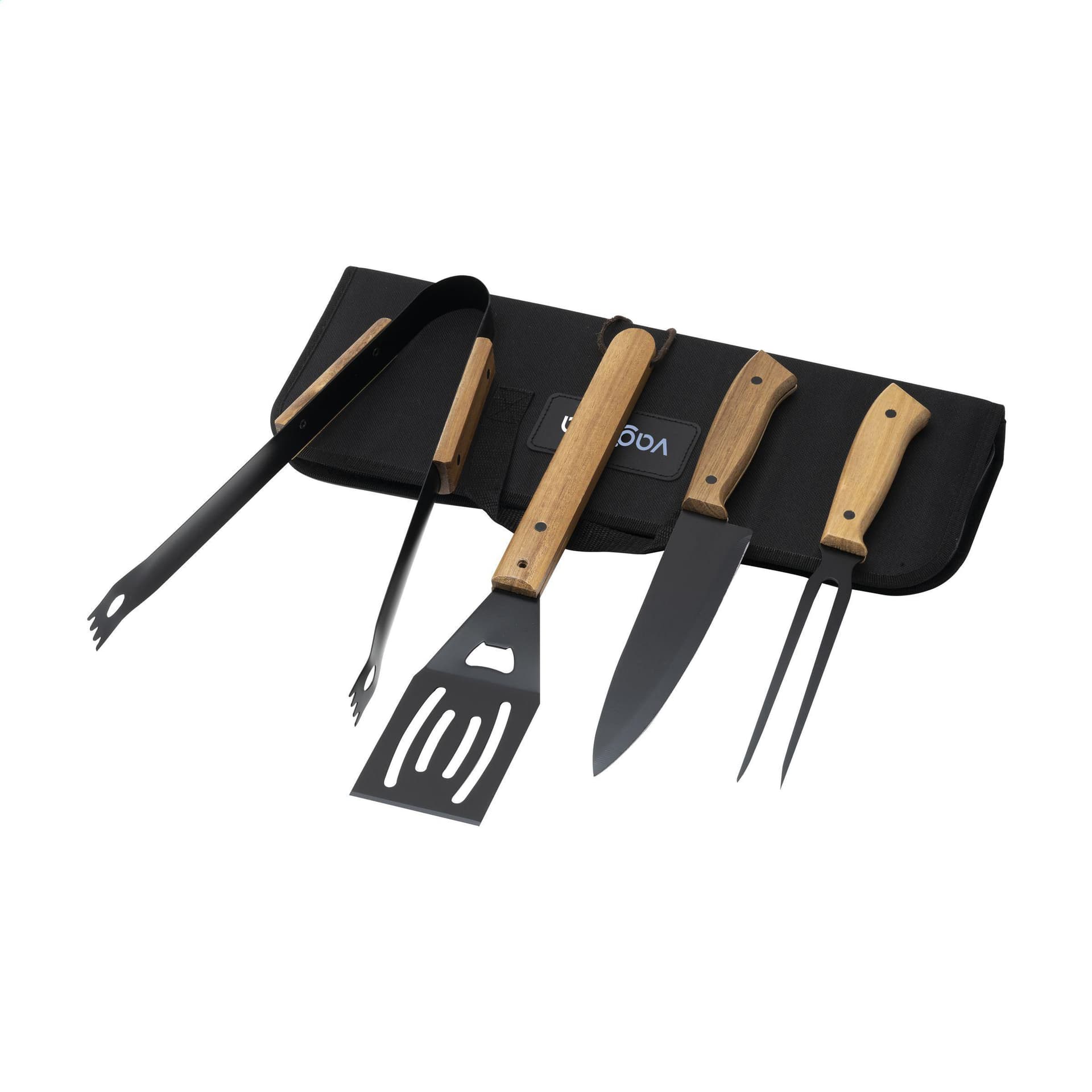 Asado BBQ-Set ensemble de barbecue : Noir