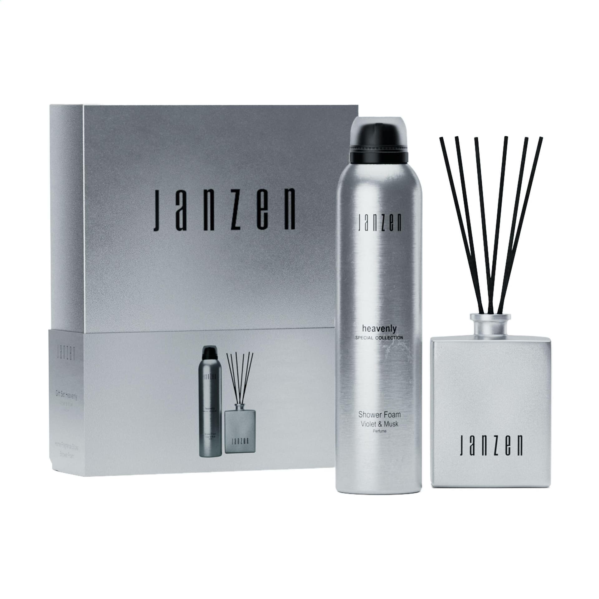 JANZEN Gift Set S Home & Body Heavenly, coloris Argenté