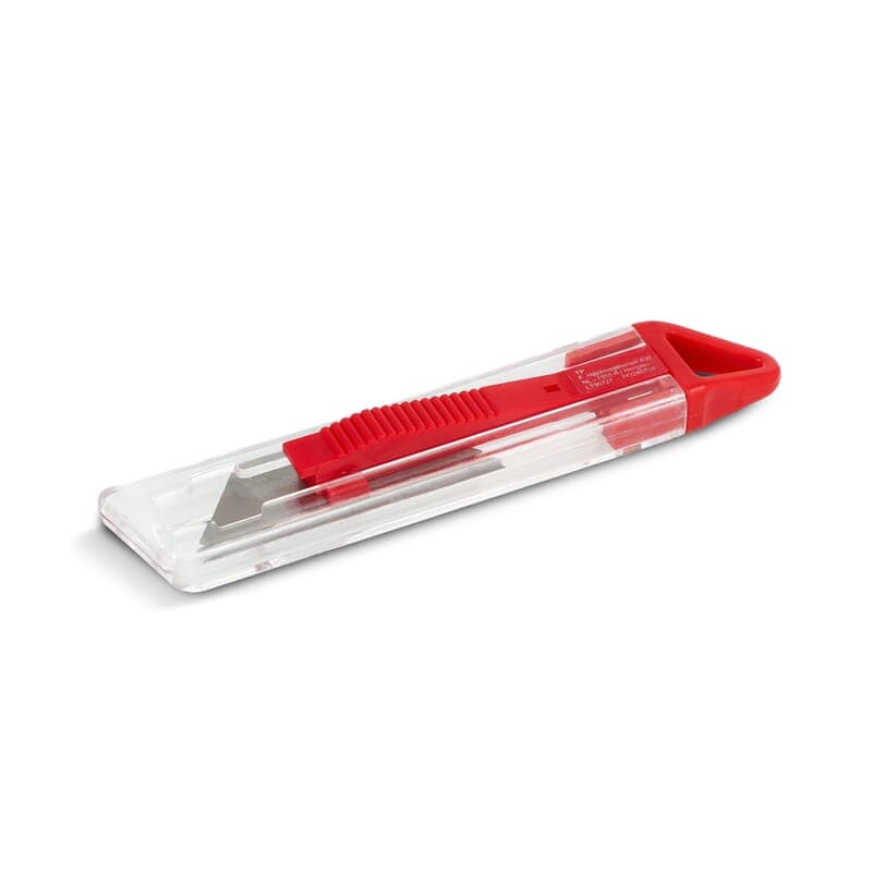 Cutter sécurisé, coloris Rouge