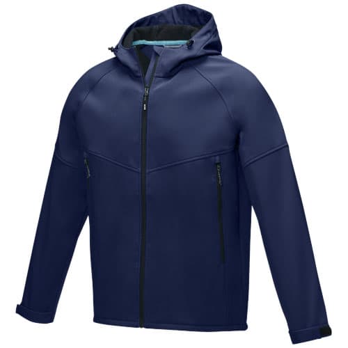 Veste softshell homme Coltan personnalisée, coloris Marine