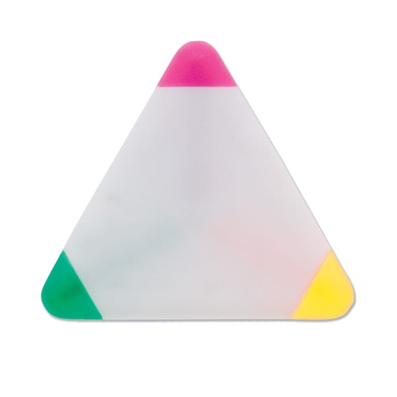 Surligneur triangulaire, coloris Blanc