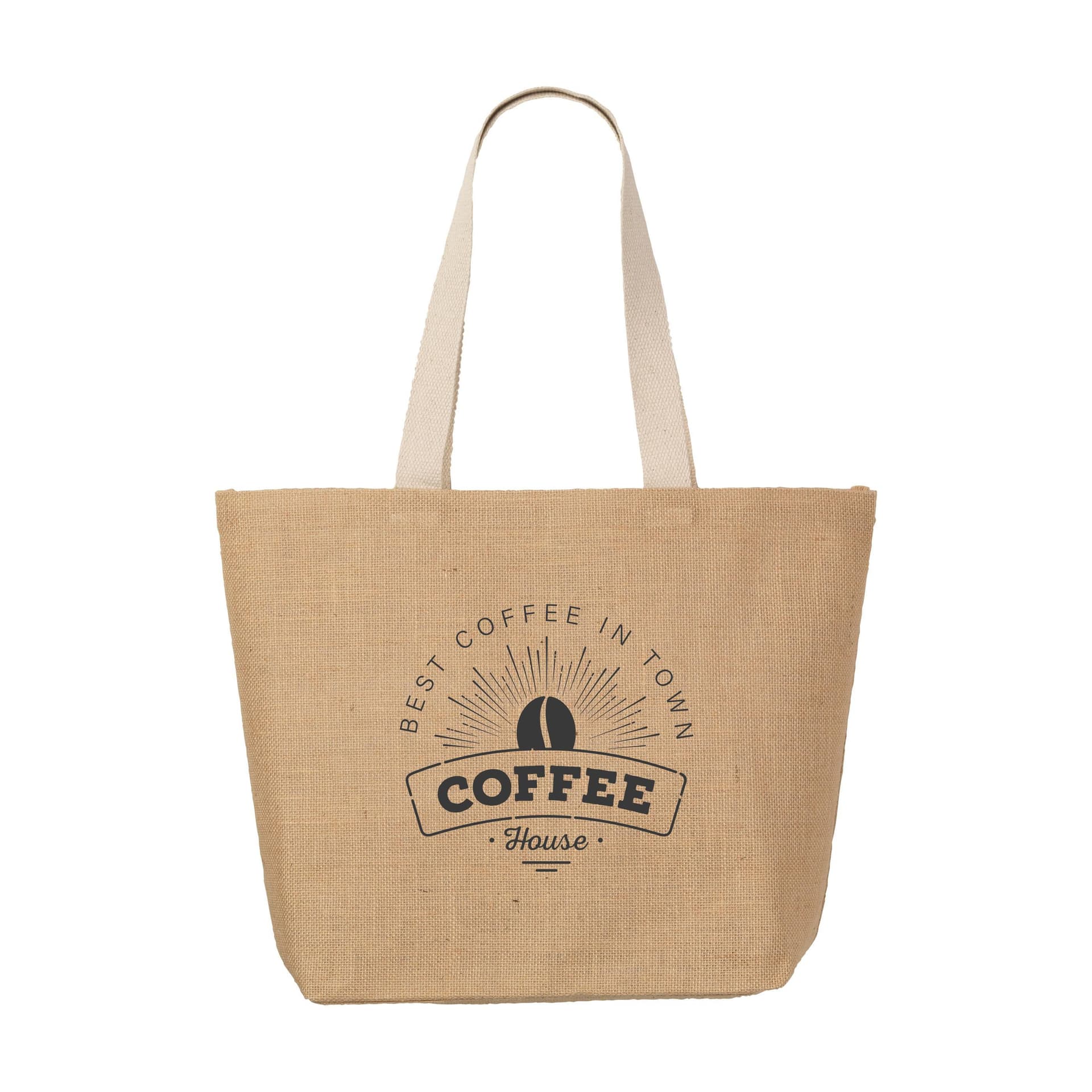 Elegance Bag sac de courses en jute, coloris Écru