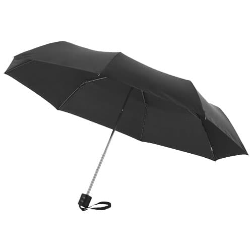 Parapluie pliable 21,5" Ida : Noir