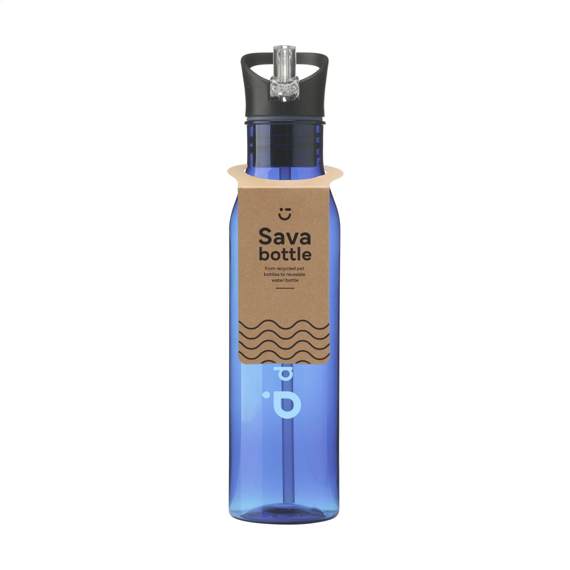 Sava GRS RPET Bottle 720 ml bouteille : Bleu