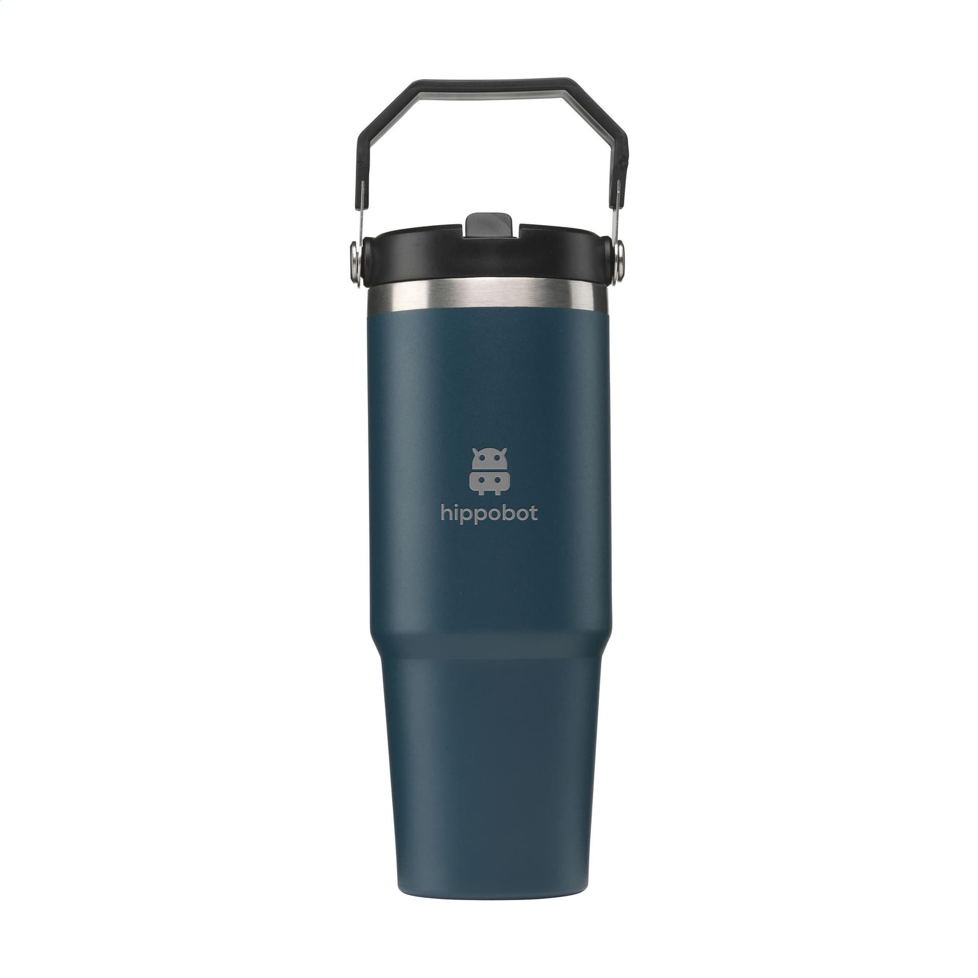 Hippo Recycled Steel Cup 900 ml : Bleu