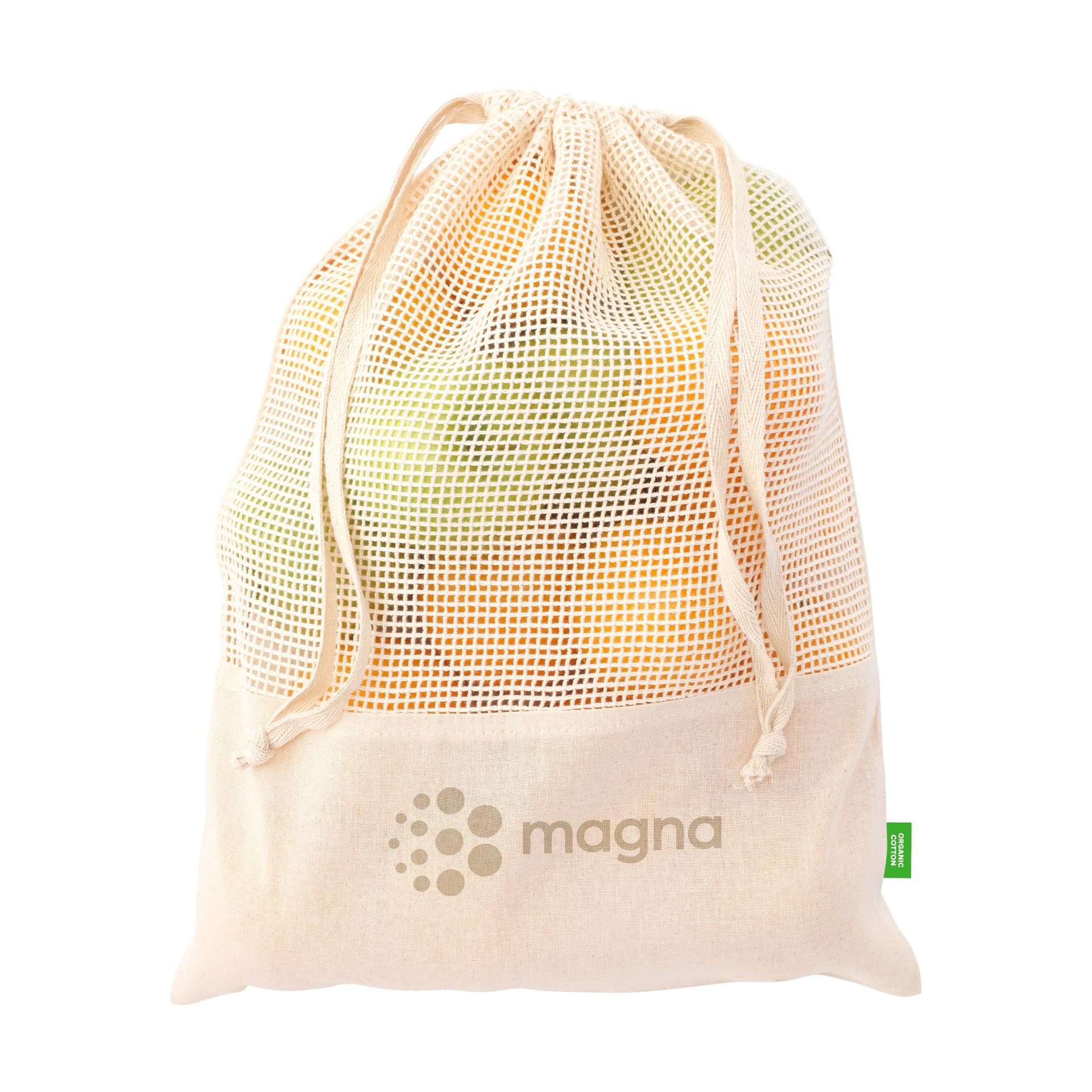 Natura Organic OCS Mesh Bag (120 g/m²) sac à fruits, coloris Naturel