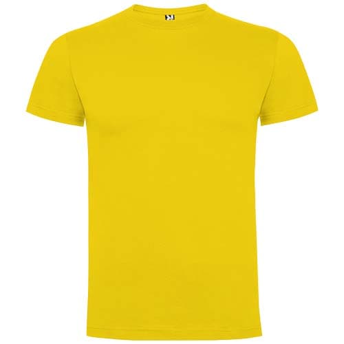 T-shirt Roly coton 165 g/m² personnalisé : Jaune