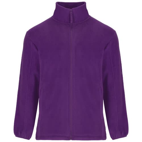Veste en polaire entièrement zippée Artic pour enfant, coloris Violet