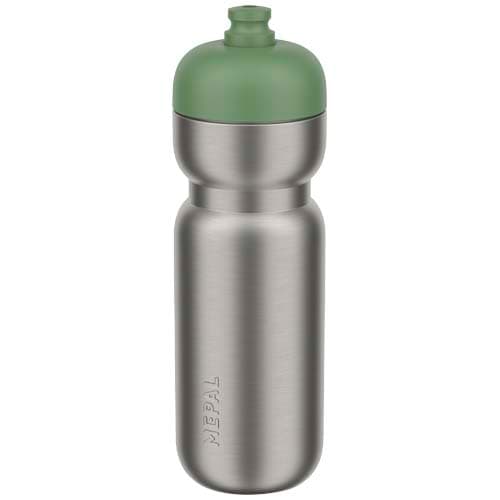 Bouteille de sport mepal Pull en acier inoxydable de 800 ml, coloris Vert mousse