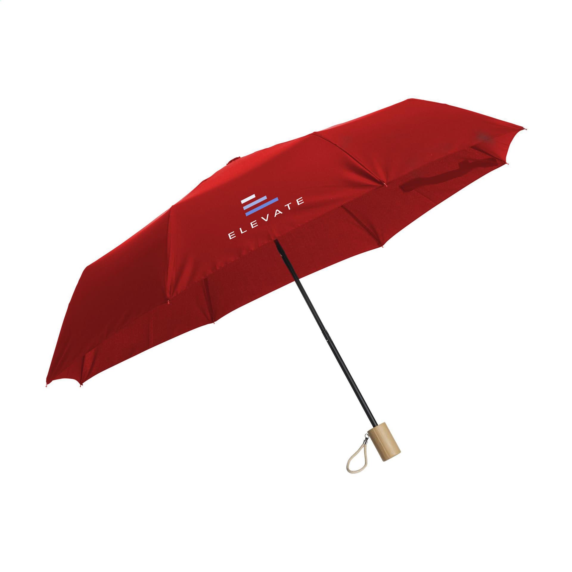 Mini Umbrella RCS RPET parapluie pliable 21 inch, coloris Rouge