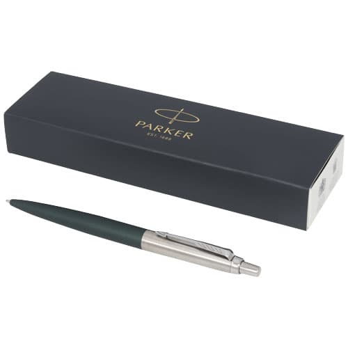 Stylo bille mat Jotter XL Parker avec finitions chrome (encre bleue), coloris Vert