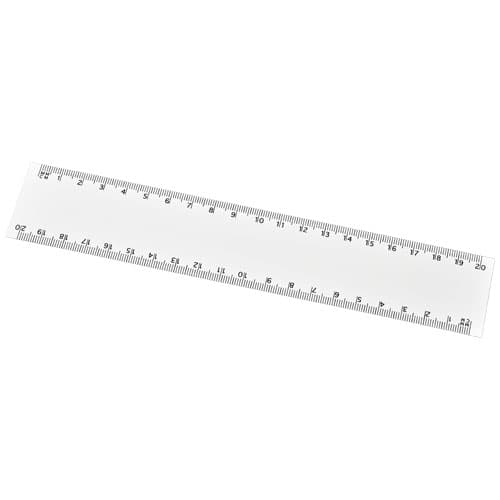 Règle flexible Arc 20 cm personnalisée : Blanc
