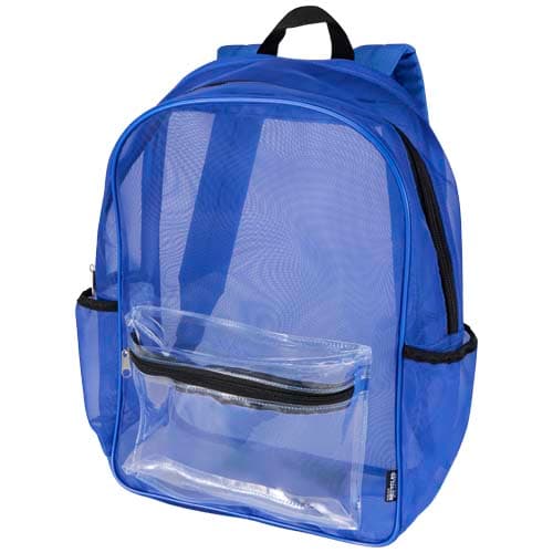 Sac à dos en matériaux recyclés Mesh de 18 L, coloris Bleu royal