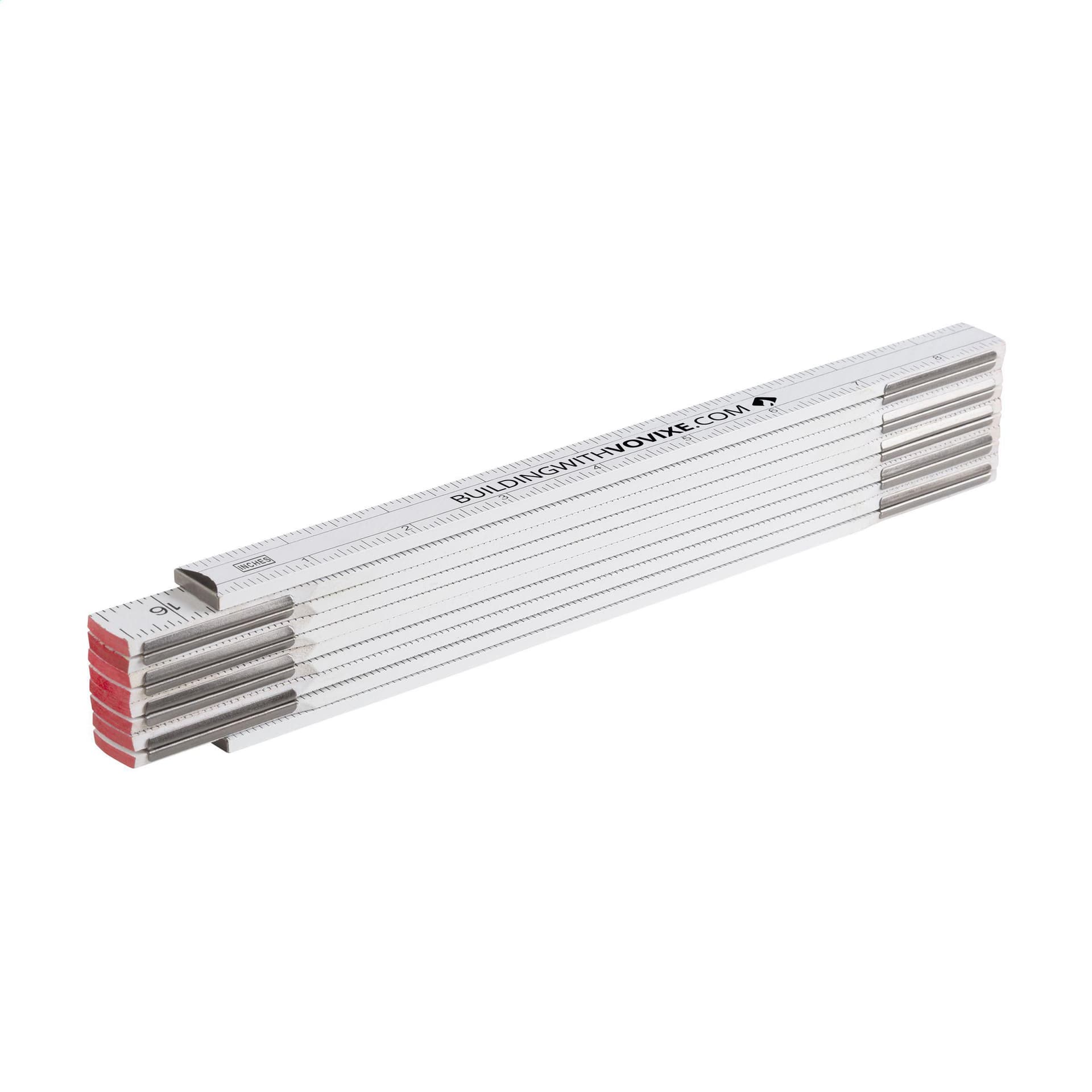 Metric WoodPro mètre : Blanc