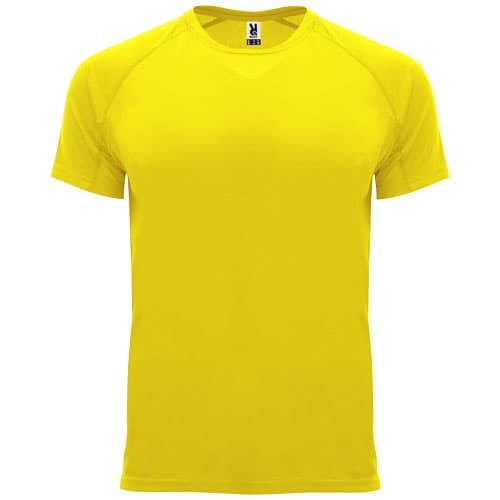 T-shirt polyester homme 135 g/m² personnalisé : Jaune