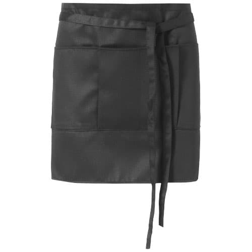 Tablier court Lega 240gr/m2, coloris Noir