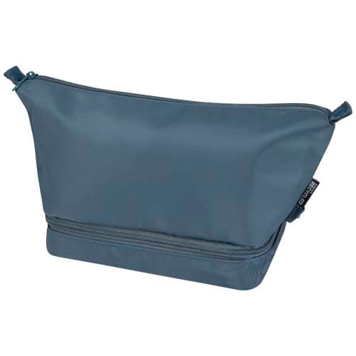 Sac de toilette de voyage Trip Aware™ de 6 L en matériaux recyclés, coloris Bleu hale