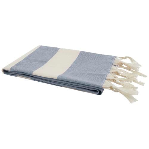 Serviette de hammam 147 x 75,5 cm personnalisée, coloris Bleu royal