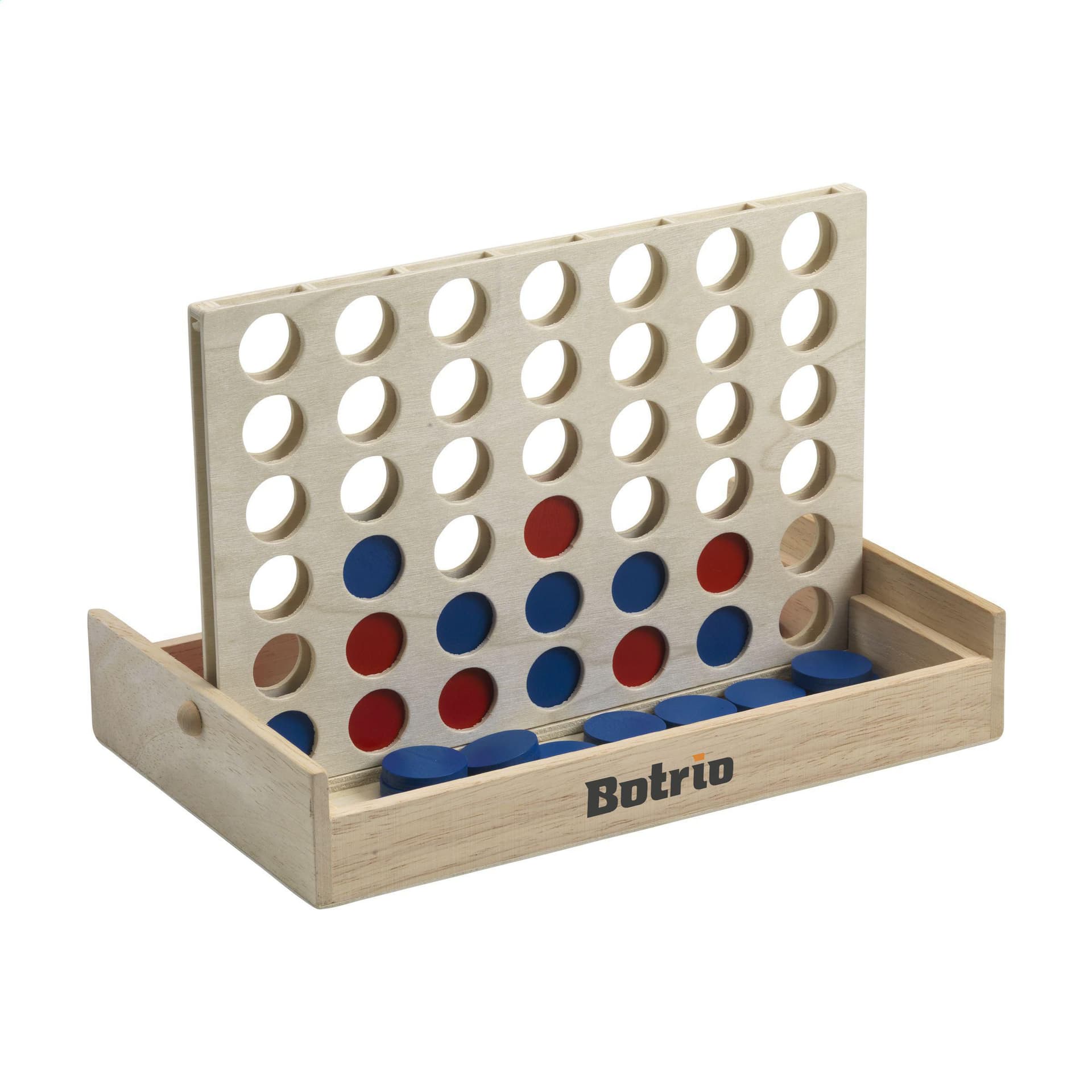 Four Wins Game jeu, coloris Brun bois