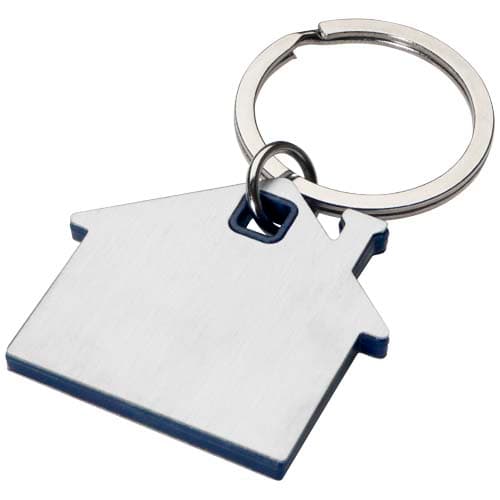 Porte-clés maison Nook personnalisé, coloris Bleu