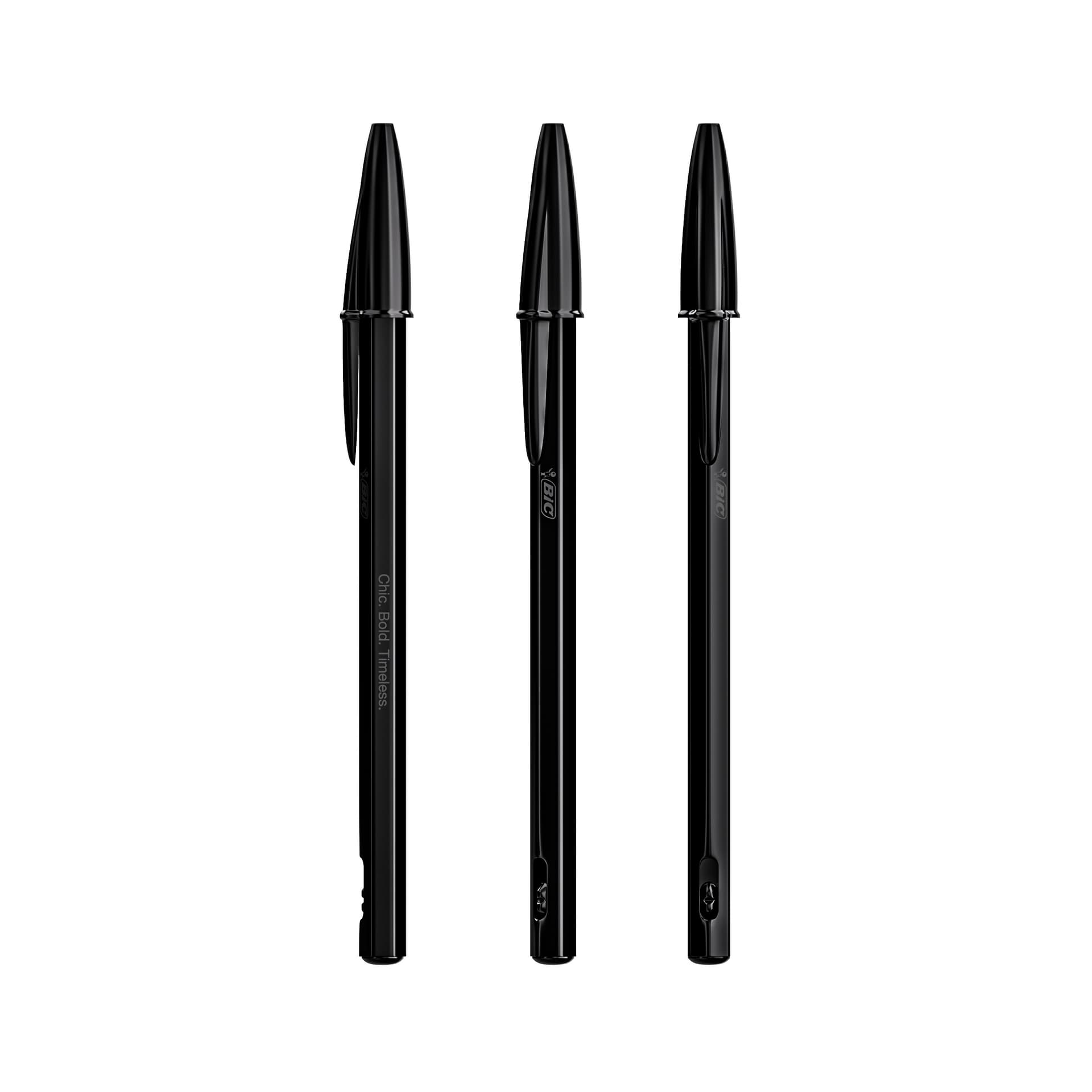 BIC® Cristal® Re'New™ Black, coloris Noir