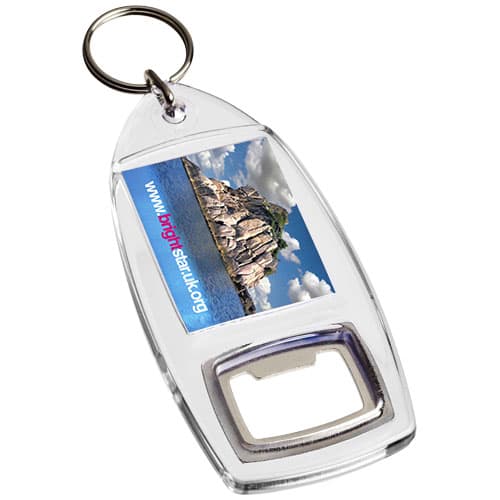 Porte-clés décapsuleur R1 Jibe, coloris Translucide