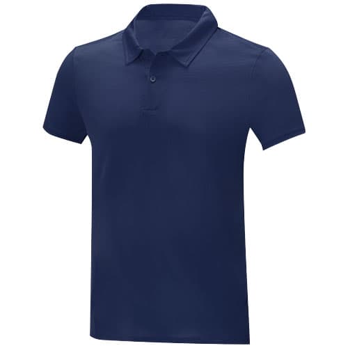 Polo de 105 g/m² Deimos en tissu léger et à manches courtes pour homme, coloris Marine