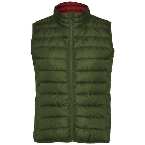 Gilet Oslo pour femme avec isolation, coloris Vert militaire
