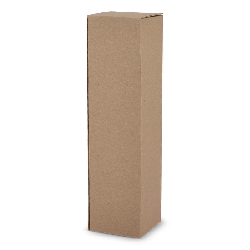 Boîtes-cadeaux personnalisées pour grandes bouteilles, coloris Marron