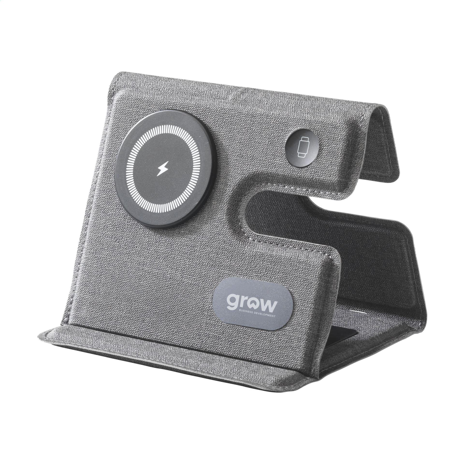 Triplo RCS Wireless Charging Station chargeur externe : Gris
