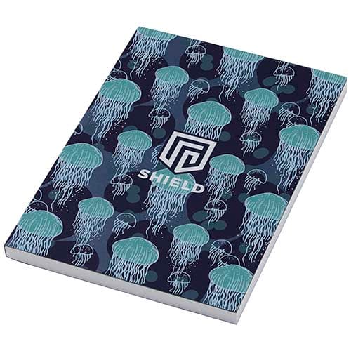 Carnet A5 100 feuilles personnalisé, coloris Bleu foncé