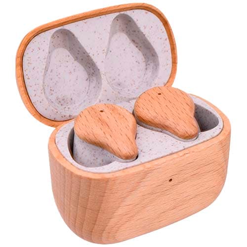 Écouteurs Prixton TWS163 : Bois