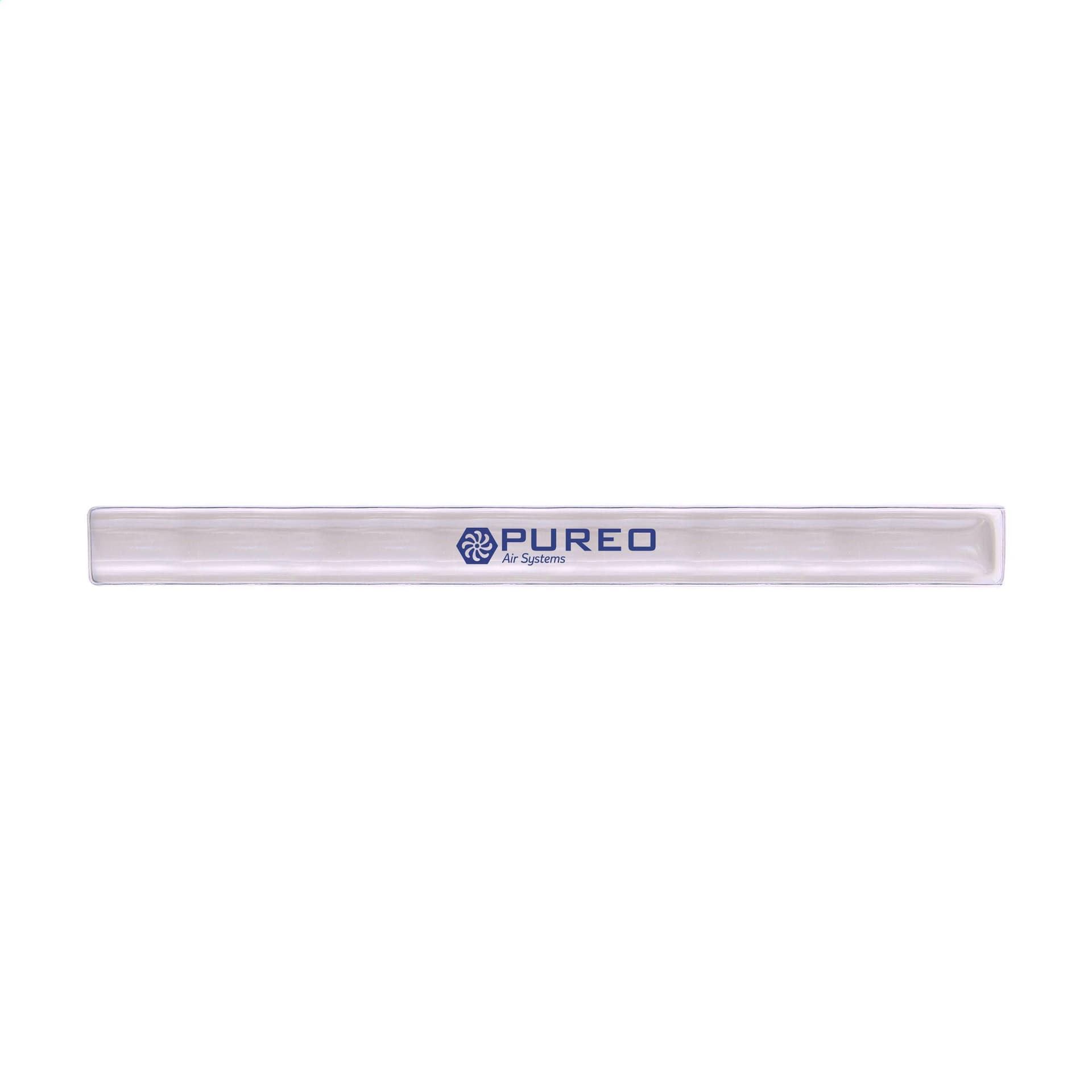 SnapWrap bracelet PVC, coloris Blanc