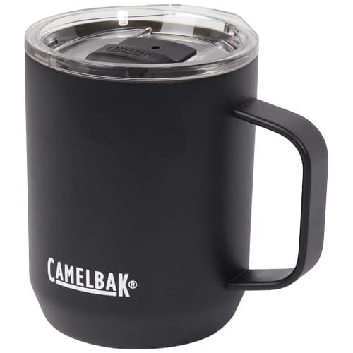 Tasse isotherme de camping CamelBak 350 ml personnalisée : Noir