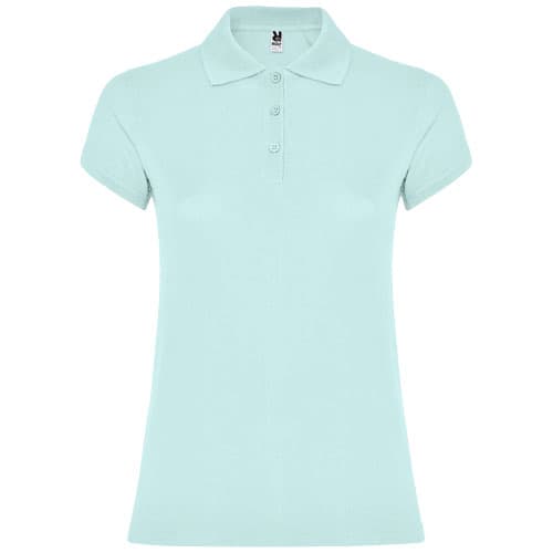 Polo de 200 g/m² Star à manches courtes pour femme, coloris Menthe