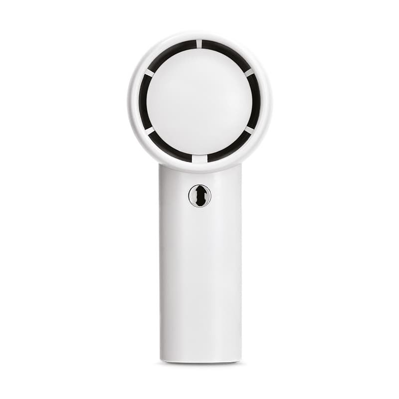 Ventilateur portable nomade rechargeable : Blanc
