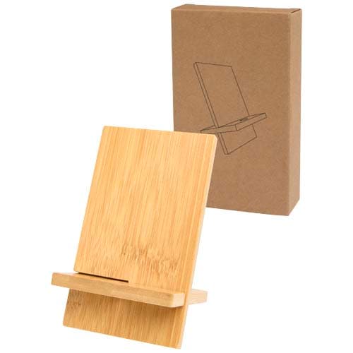 Suport téléphone amovible Ceibo en bambou : Bois