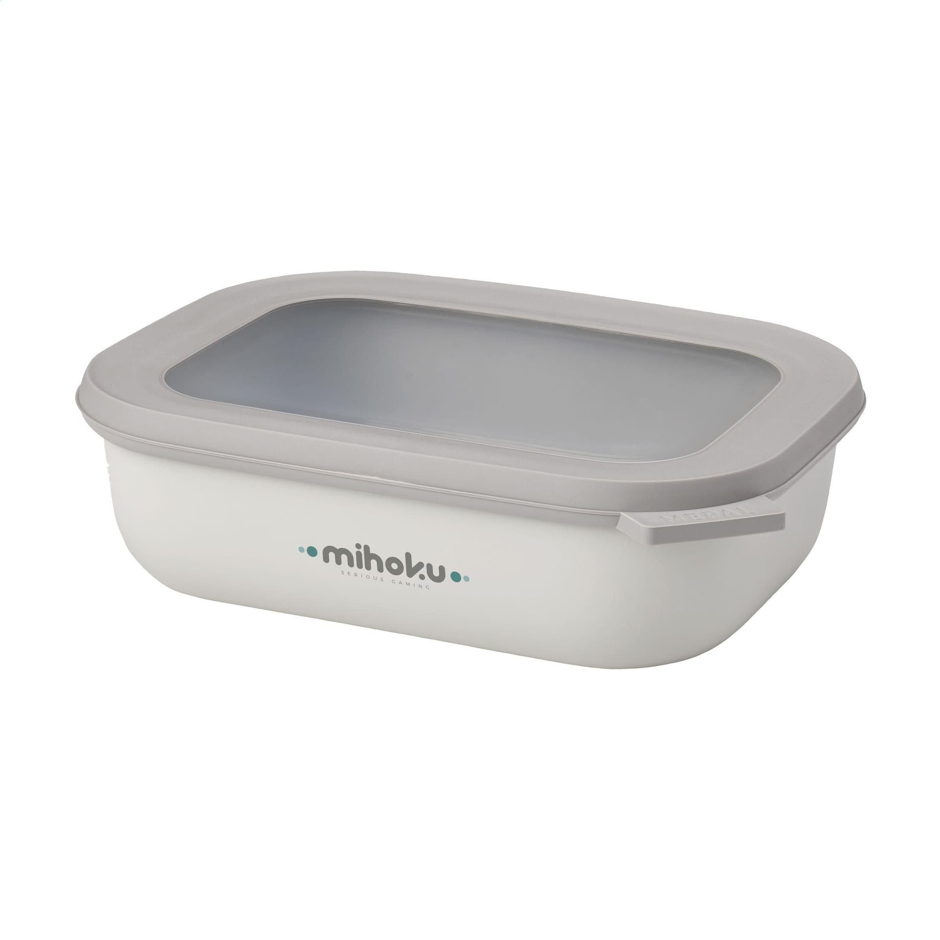 Mepal Cirqula bol rectangulaire multi-usage 1L lunchbox : Blanc