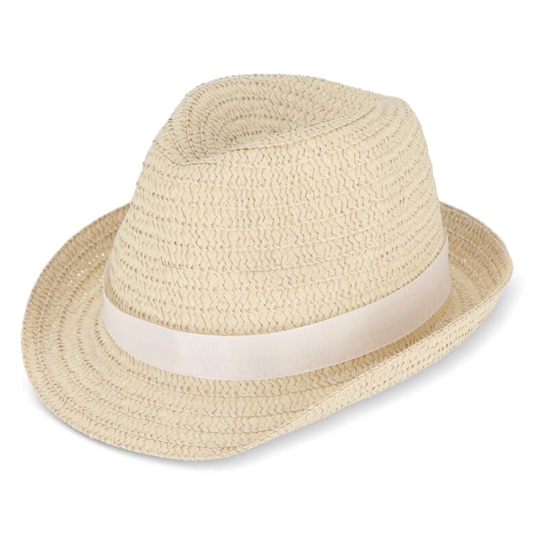 Chapeau en papier personnalisé : Blanc