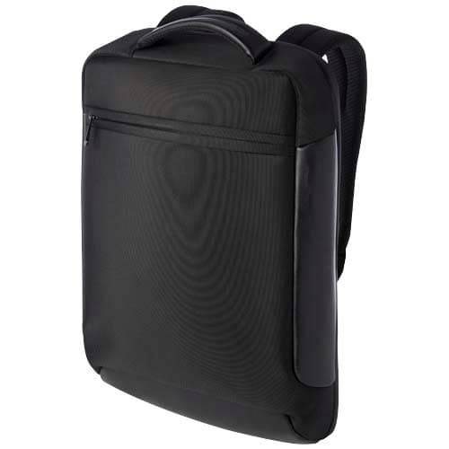 Sac à dos compact pour ordinateur portable Expedition Pro de 12 L recyclé certifié GRS de 15,6", coloris Noir