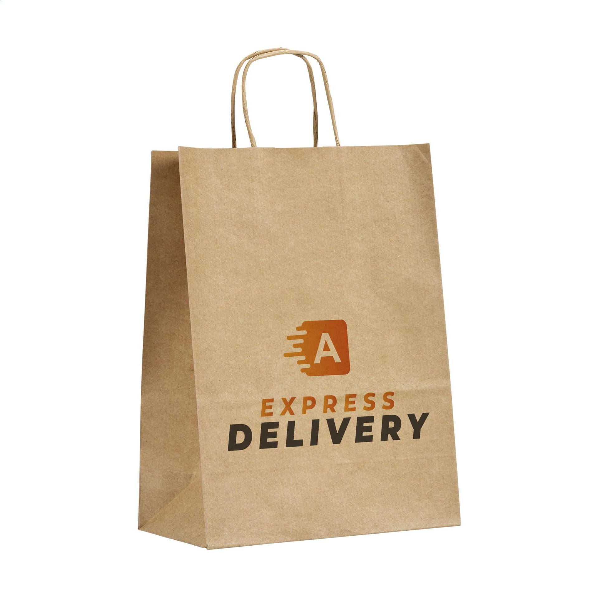 Pagari Paper Bag A4 sac en papier, coloris Brun