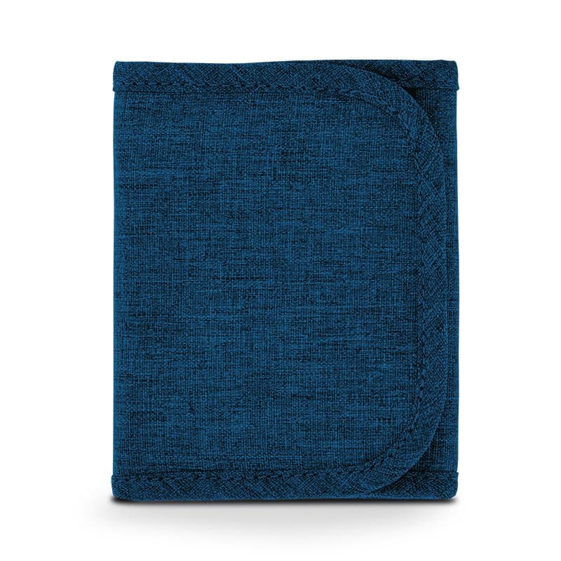 Porte-monnaie porte-carte porte-feuille de voyage, coloris Bleu