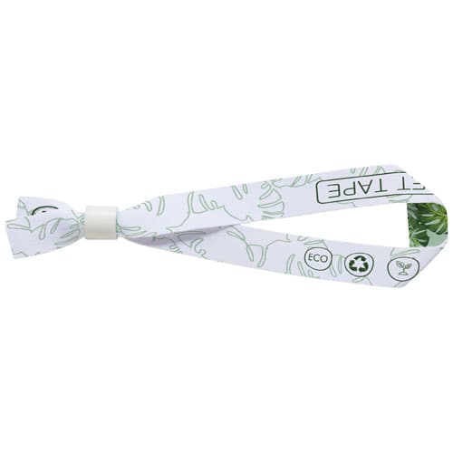 Bracelet de festival El en PET recyclé : Blanc
