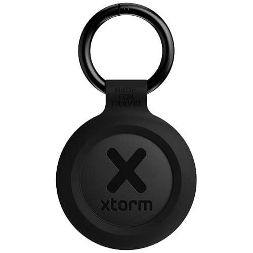 Balise de voyage Xtorm XTAG2GA 4,4 cm personnalisée, coloris Charbon